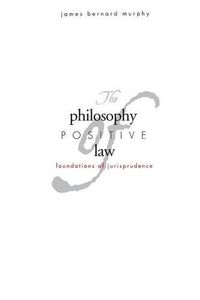 Cover image for The Philosophy of Positive Law: Foundations of Jurisprudence