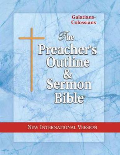 Cover image for Preacher's Outline & Sermon Bible-NIV-Galatians-Colossians