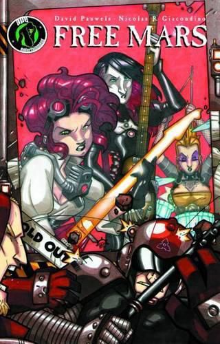 Cover image for Free Mars: Riot Girls GN