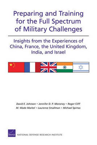 Preparing and Training for the Full Spectrum of Military Challenges: Insights from the Experiences of China, France, the United Kingdom, India, and Israel