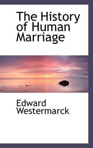 Cover image for The History of Human Marriage