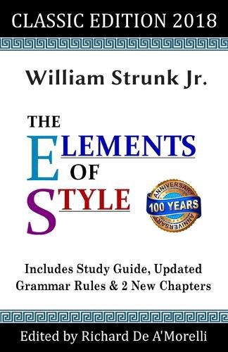 Cover image for The Elements of Style: Classic Edition (2018)