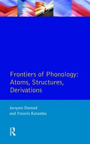 Cover image for Frontiers of Phonology: Atoms, Structures and Derivations