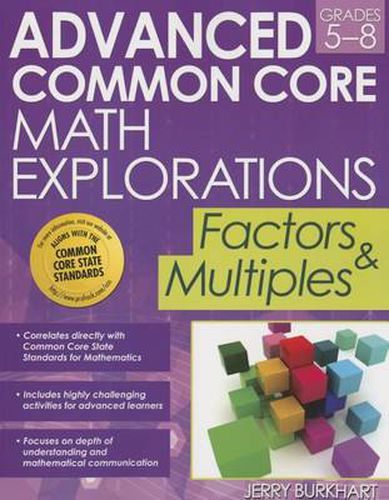 Cover image for Advanced Common Core Math Explorations: Factors & Multiples