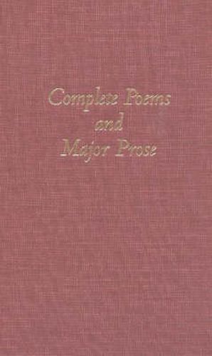 The Complete Poems and Major Prose