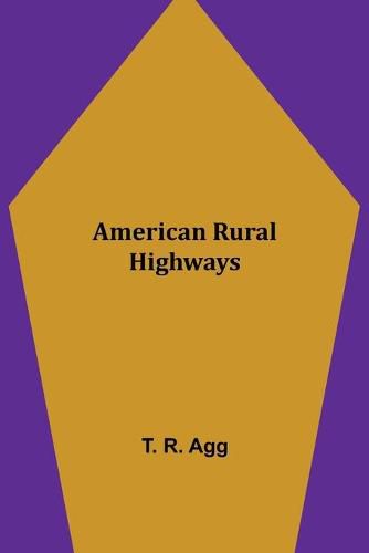 Cover image for American Rural Highways