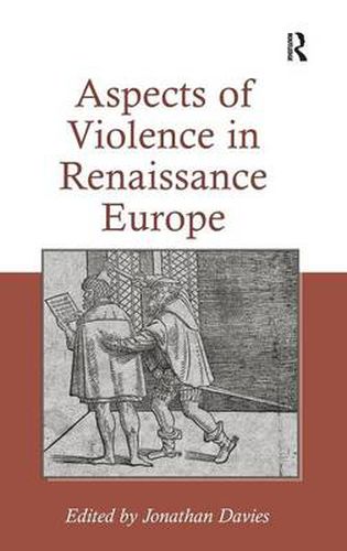 Cover image for Aspects of Violence in Renaissance Europe