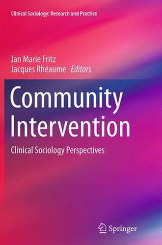 Cover image for Community Intervention: Clinical Sociology Perspectives