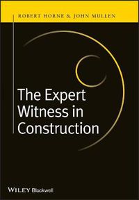 Cover image for The Expert Witness in Construction