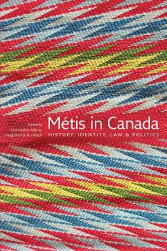 Cover image for MeTis in Canada: History, Identity, Law and Politics