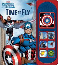 Cover image for Marvel Captain America: Time to Fly Sound Book