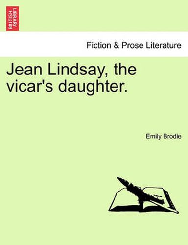 Cover image for Jean Lindsay, the Vicar's Daughter.