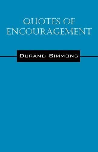 Cover image for Quotes of Encouragement