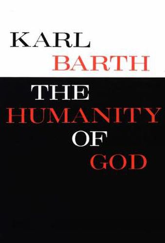 Cover image for The Humanity of God