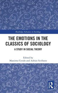 Cover image for The Emotions in the Classics of Sociology: A Study in Social Theory