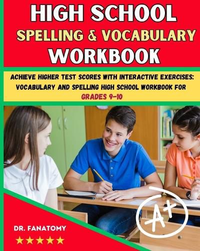 Cover image for High School Spelling and Vocabulary Workbook