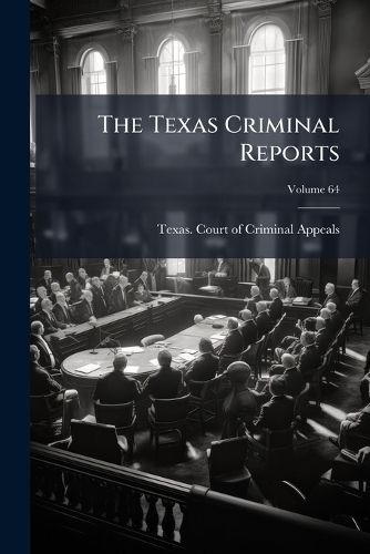 Cover image for The Texas Criminal Reports