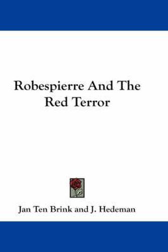 Robespierre and the Red Terror