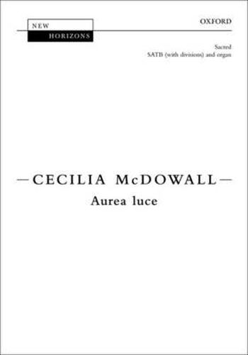 Cover image for Aurea luce