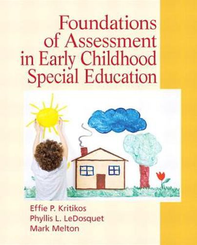 Cover image for Foundations of Assessment in Early Childhood Special Education