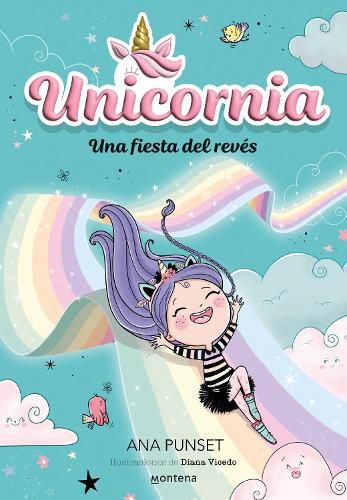 Cover image for Una fiesta del reves / Unicornia: An Upside-Down Party