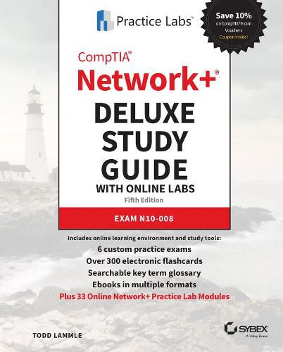 Cover image for CompTIA Network+ Deluxe Study Guide with Online Labs: Exam N10-008