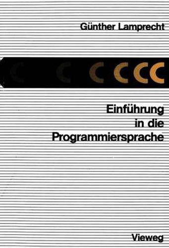 Cover image for Einfuhrung in die Programmiersprache C