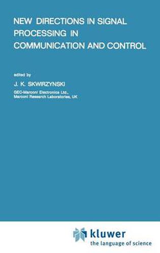 Cover image for New Directions in Signal Processing in Communication and Control