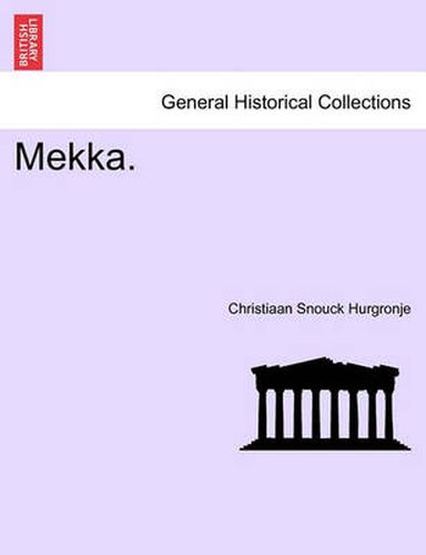 Cover image for Mekka.