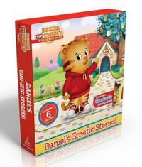 Cover image for Daniel's Grr-Ific Stories! (Comes with a Tigertastic Growth Chart!): Welcome to the Neighborhood!; Daniel Goes to School; Goodnight, Daniel Tiger; Daniel Visits the Doctor; Daniel's First Sleepover; The Baby Is Here!