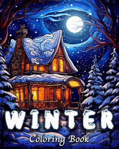 Cover image for Winter Coloring Book