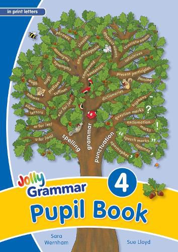 Cover image for Grammar 4 Pupil Book: In Print Letters (British English edition)