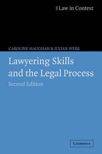 Cover image for Lawyering Skills and the Legal Process