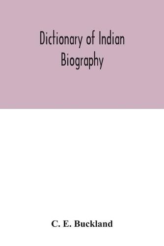 Dictionary of Indian biography