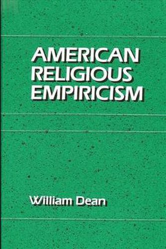 Cover image for American Religious Empiricism