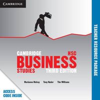 Cover image for Cambridge HSC Business Studies Teacher Resource (for Card)