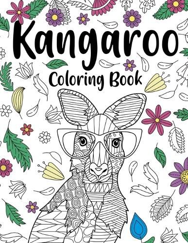 Cover image for Kangaroo Coloring Book