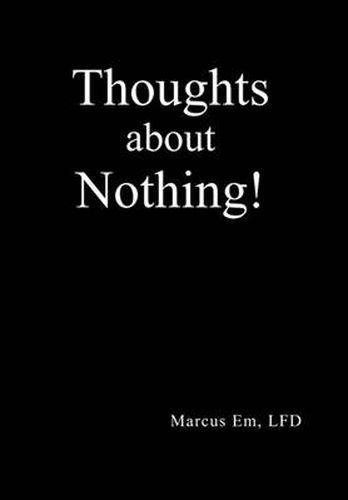 Cover image for Thoughts about Nothing!