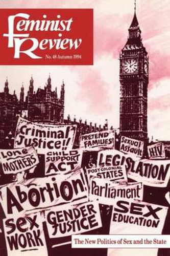 Cover image for Feminist Review: Issue 48: The New Politics of Sex and the State