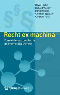 Cover image for Recht Ex Machina