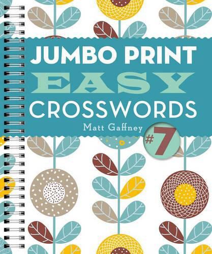 Cover image for Jumbo Print Easy Crosswords #7