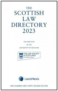 Cover image for The Scottish Law Directory: The White Book 2023