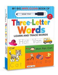 Cover image for My Big Wipe and Clean Book of Three Letter Words for Kids