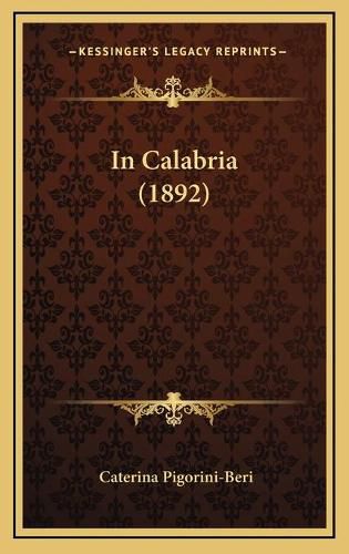 Cover image for In Calabria (1892)