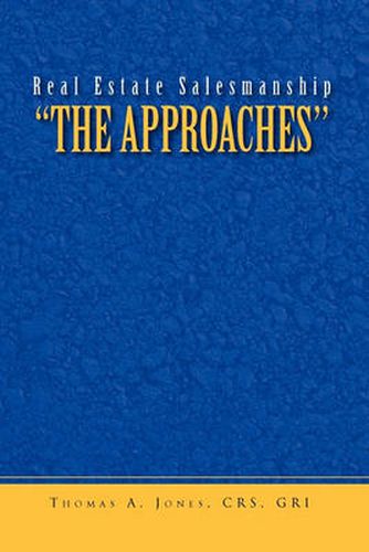 Cover image for Real Estate Salesmanship ''The Approaches