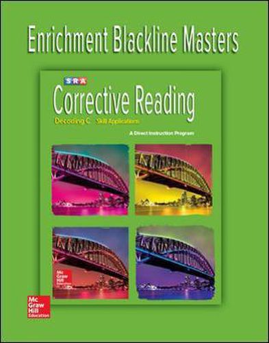 Cover image for Corrective Reading Decoding Level C, Enrichment Blackline Master