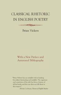 Cover image for Classical Rhetoric in English Poetry