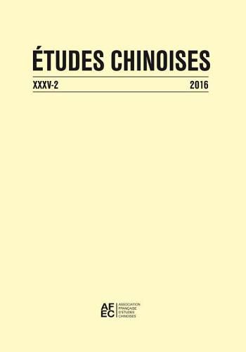 Cover image for Etudes Chinoises XXXV-2 (2016)