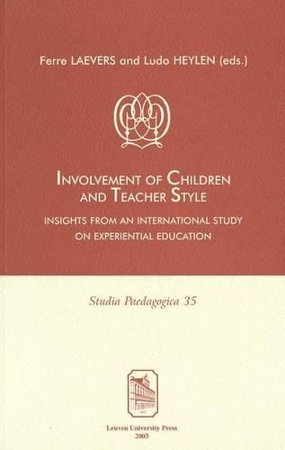 Cover image for Involvement of Children and Teacher Style: Insights from an International Study on Experiential Education