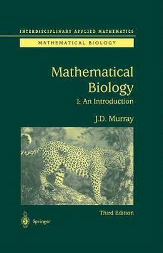 Cover image for Mathematical Biology: I. An Introduction